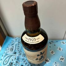 希少　100周年記念蒸溜所ラベル シングルモルトウイスキー 山崎 700ml SUNTORY WHISKY NV _画像2