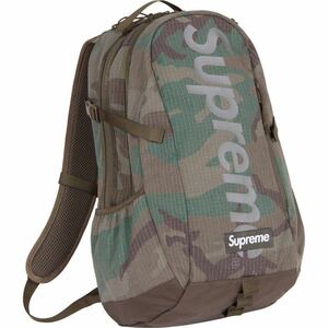 送料無料 カモ Supreme Backpack Woodland Camo 24SS シュプリーム バックパック リュック カモフラ 迷彩 Box Logo ボックスロゴ 新品