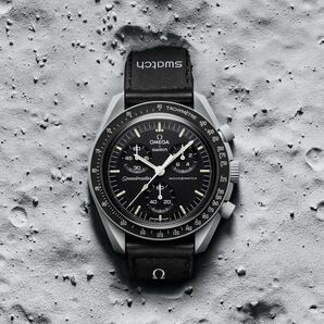 送料無料 ムーン Swatch Omega Bioceramic Moonswatch Mission to the Moon Speedmasterスウォッチ オメガ スピードマスター 新品 国内正規の画像1