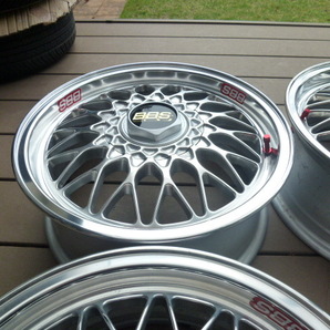 BBS RG15インチ 6J PCD100 4H ET45 ハブ54の画像2