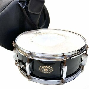 TAMA IMPERIALSTAR 14×5.5インチ スネアドラム ブラック ソフトケース付き