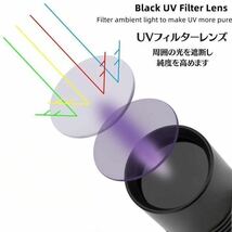 USB充電式多機能UVライト（ブラックライト）レーザーポインター（レッド） 未使用_画像4