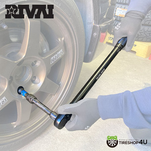RIVAI new goods torque wrench MICROMETER TORQUE WRENCH mat black 42-210 Nm lock knob type difference included angle 12.7mm car supplies 