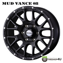 4本セット マッドヴァンス08 VANCE08 17x8.5J 6/139.7 +0 FB TOYO トーヨー オープンカントリー A/T3W 265/65R17 WL ハイラックス OF車_画像2