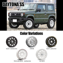 4本セット DAYTONA SS デイトナ 15x6.0J 4/100 +30 BK MUDSTAR マッドスター ラジアル A/T 195/65R15 WL プロボックス サクシード_画像3