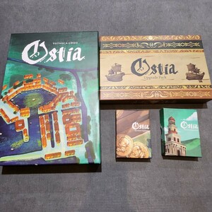 ボードゲーム　オスティア 日本語版 (Ostia) 拡張セット込