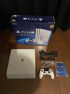 PlayStation4 Pro グレイシャー・ホワイト 1TB CUH-7200BB02