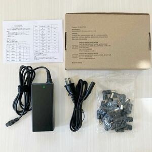 powseed 90W ノートパソコン交換用 電源ACアダプター 18.5V 19V 19.5V 20V 互換 TOSHIBA dynabook 富士通 レノボ HP ACER ASUS等に対応