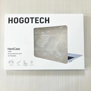 HOGOTECH ケース【MacBook Air 13インチ M2用】対応機種:A2681 /クリアカバー 高品質PC素材 超薄型デザイン 指紋・傷防止 放熱設計