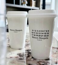 Maison Margiela メゾン マルジェラ カップ マグカップ シンプル デーリー セラミック ２点セット ホワイト_画像2
