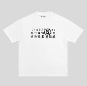 Maison Margiela メゾン マルジェラ トップス Tシャツ メンズ レディース カジュアル ホワイト L