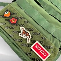 KENZO ケンゾー バッグ ショルダーバッグ ユニセックス カジュアル アウトドア グリーン_画像6