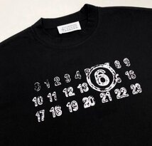 Maison Margiela メゾン マルジェラ トップス Tシャツ 半袖 シンプル メンズ レディース ブラック XL_画像6