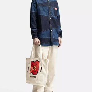 KENZO ケンゾー ショルダーバッグ トートバッグ Boke Flower レディース カジュアル ショッピング ホワイトの画像10