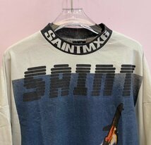 SAINT MICHAEL セントマイケル Tシャツ 長袖トップス メンズ レディース 綿 ストリート 画像通りL_画像3