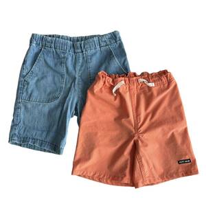  Kids мужчина шорты (110)2 листов H&M Denim *petit main orange 