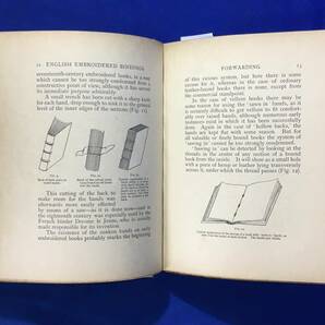 D740サ△「English Embroidered Book Bindings」Cyril Davenport 1899年 イギリス/書誌学/刺繍装幀/ベルベット製本/洋書/天金/アンティークの画像7