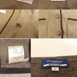 中古美品 Burberry Blue label／バーバリー ブルーレーベル 5点まとめ売り レディース トップス ニット カーディガンの画像4