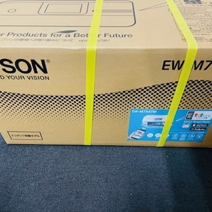 C-69199M 【新品 未開封】 EPSON EW-M754TW A4カラーインクジェット複合機 ホワイト エコタンク搭載 保証書在中の画像5