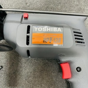 C-67739M 中古品 東芝 TOSHIBA 100V 13mm振動ドリル HPV-13R Keter 工具箱 POWER TOOL CASE WITH ORGANIZERの画像8