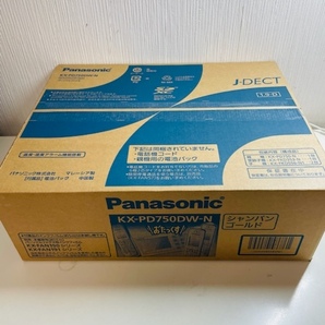 C-69063M 【新品 未開封】 Panasonic KX-PD750DW-N パーソナルファックス シャンパンゴールド  未使用品 メーカー保証書付きの画像6