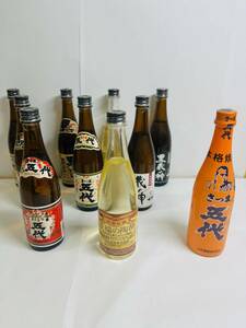 Y-41466Y 【1円スタート】 お酒 ミニボトル 10本セット 五代など 100ml 25％