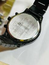 Y-41475Y 【中古】 セイコー SEIKO 腕時計 SS WIRED ワイアード VR33-0AA0 クオーツ 不動 本体のみ_画像7