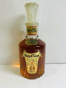 Y-41580Y 【未開栓】　King of Scots Extra Old Scotch Whisky 86PROOF 4/5 箱無