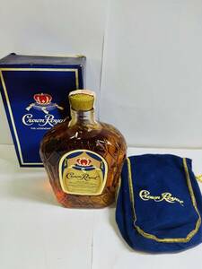 Y-41582Y 【未開栓1円スタート】 洋酒 クラウンロイヤル Crown Royal 750ml 40％ 箱有