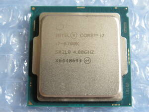 Intel Core i7-6700K　4.00GHz LGA1151 　中古品（4）