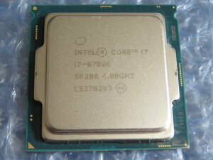 Intel Core i7-6700K　4.00GHz LGA1151 　中古品（１3）