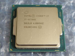 Intel Core i7-6700K　4.00GHz LGA1151 　中古品（１6）