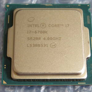 Intel Core i7-6700K 4.00GHz LGA1151  中古品（１7）の画像1