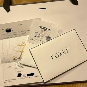 新品未使用 フォクシー FOXEY ワンピース ドレス ミッドナイトブルー 38 送料無料 ノースリーブ ワンピース ネイビーの画像7