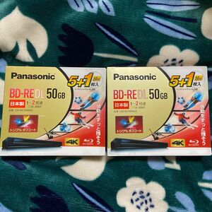 Panasonic 録画用2倍速 ブルーレイディスク LM-BE50W6S 2パック　パナソニック