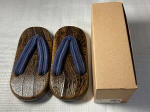 [ не использовался ][ новый товар ]. нос . сандалии 26cm темно-синий . японский стиль сандалии мужской мужской 
