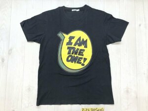 UT UNIQLO ユニクロ × エリックエリムス メンズ I AM THE ONE プリント 半袖Tシャツ M 黒