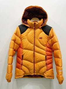 (V1922) ミレー MILLET WINDSTOPPER ダウン ジャケット レディース L サイズ 正規品