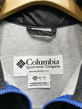 (V2154) COLOMBIA WINDBREAKER JACKET ウィンドブレーカー ジャケット メンズ 2XL サイズ 正規品_画像3