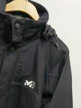 (V2256) MILLET GORE-TEX WINDBREAKER JACKET ウィンドブレーカー ジャケット メンズ L サイズ 正規品_画像2