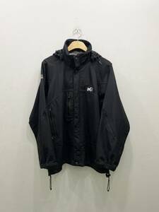 (V2256) MILLET GORE-TEX WINDBREAKER JACKET ウィンドブレーカー ジャケット メンズ L サイズ 正規品