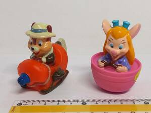 * abroad rare figure chip & Dale Rescue Ranger z sofvi 2 kind, McDonald's Mac toy U3(3 -years old and downward object )