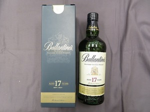 0415y3 ブレンデッドスコッチ バランタイン 17年 700ml 40度 古酒 未開封