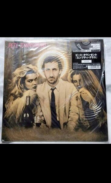 ピート・タウンゼント / Empty Glass(LP重量盤180g)初回版