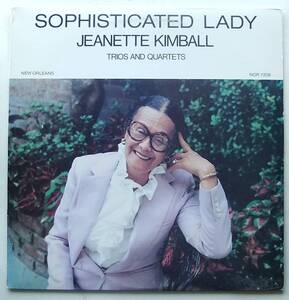 ◆ JEANETTE KIMBALL / Sophisticated Lady ◆ New Orleans NOR 7208 ◆