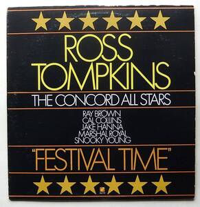 ◆ ROSS TOMPKINS / Festival Time ◆ Concord Jazz CJ-117 ◆ V