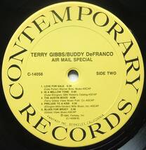 ◆ TERRY GIBBS - BUDDY DeFRANCO / Airmail Special ◆ Contemporary C-14056 (promo) ◆_画像4