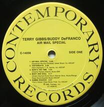 ◆ TERRY GIBBS - BUDDY DeFRANCO / Airmail Special ◆ Contemporary C-14056 (promo) ◆_画像3