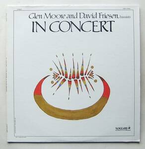 ◆ GLEN MOORE and DAVID FRIESEN / In Concert ◆ Vanguard VSD-79383 (promo) ◆ W