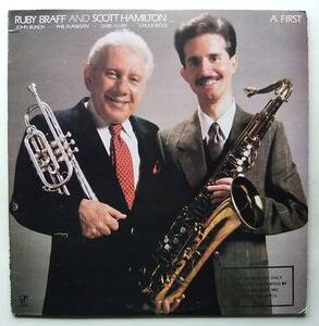 ◆ RUBY BRAFF and SCOTT HAMILTON / A First ◆ Concord Jazz CJ-274 ◆ W